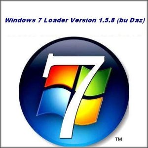 Windows 7 Loader Version 1.5.8 (by Daz)