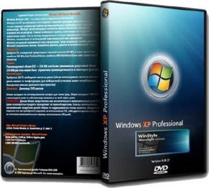 Windows XP Pro SP3 Rus VL + UpdatePack 10.1.22 + WinStyle Moonlight Final + AHCI (SATA)