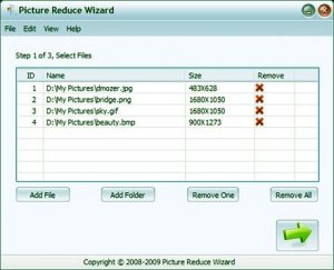 Picture Reduce Wizard 2.1