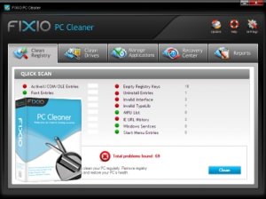 Fixio PC Cleaner 2010 1.1.9