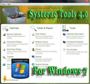 Systerac Tools v4.0 For Windows 7