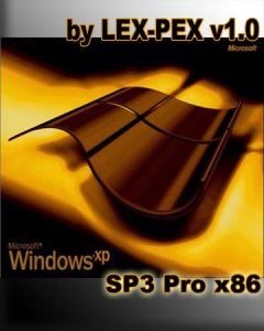 Windows XP SP3 Pro x86 LEX-PEX v1.0 (2010/RUS)