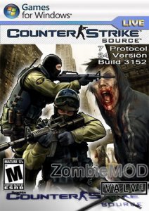 Counter-Strike Source ZombieMod v34 Build 3152 (2010/RUS/Pc)