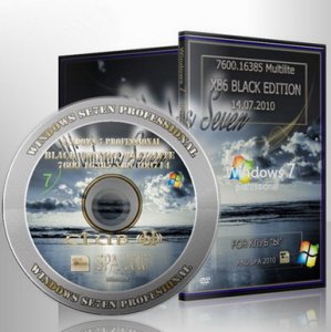 Windows 7 Professional Black Edition MultiLITE х86 (2010/RUS)
