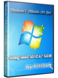 Windows 7 Ultimate x64 2in1 July 2010 OEM RUS + Office 2010 by CtrlSoft