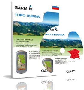 Garmin: ТОПО 6.06 карта России  лето 2010