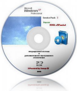 Windows XP SP3 2008 Blue x86 by Omega Elf (2010/RUS)