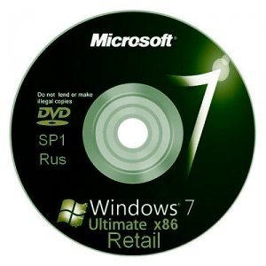 Windows 7 Максимальная SP1 х86 Retail Русский