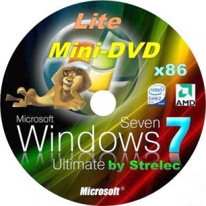 Windows 7 Ultimate SP1 by Strelec x86 (Lite- Mini-DVD)